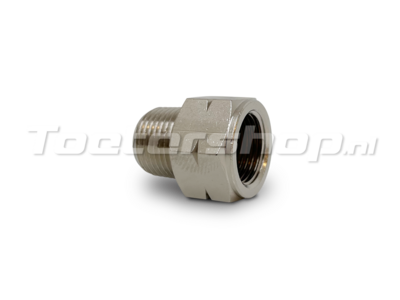 Adapter 3/8 NPT male nach 3/8 BSPP female